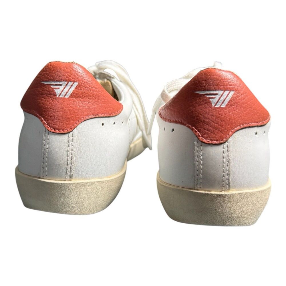 Gola Nova Safari Sneakers Size 9 White Red Leather Animal Print Retro Y2K - Picture 8 of 8